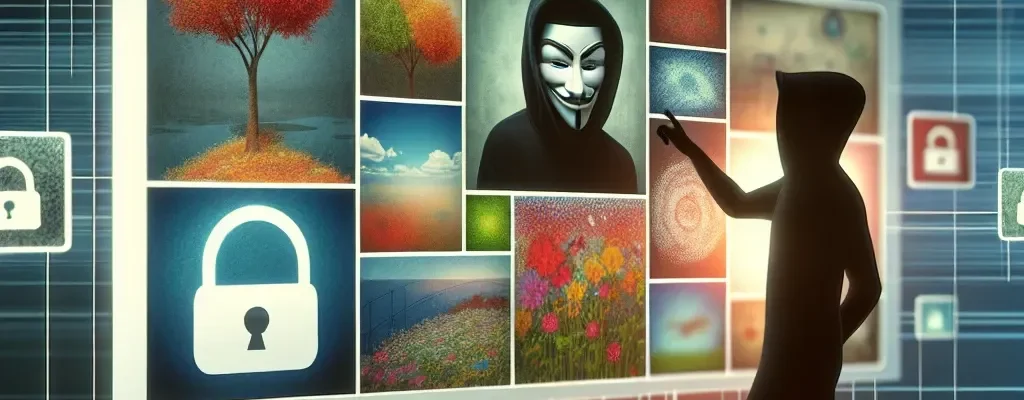 "Visor de Historias de Instagram: Interfaz de la herramienta para ver contenido de historias de forma anónima, mostrando ejemplos de publicaciones y navegación fácil, en un fondo visual atractivo."
